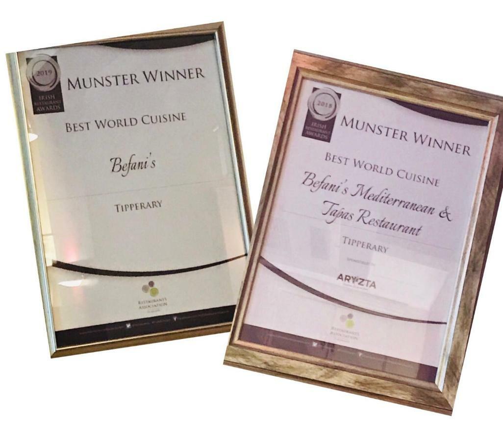 Befani'S Mediterranean Restaurant & Townhouse Clonmel Eksteriør billede